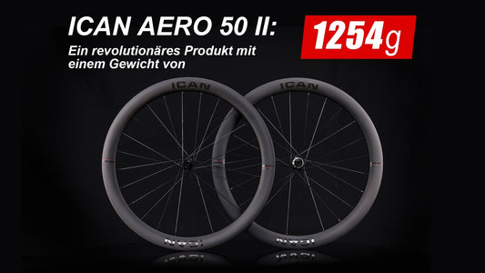 Der 1254 g schwere AERO 50 II: 4 Gründe, den Begriff „Allround“-Geschwindigkeit neu zu definieren