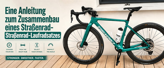 Montage des Alpha 50 II Rennrad-Laufradsatzes