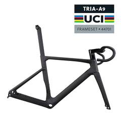 Set telaio per bici da strada con disco in carbonio A9