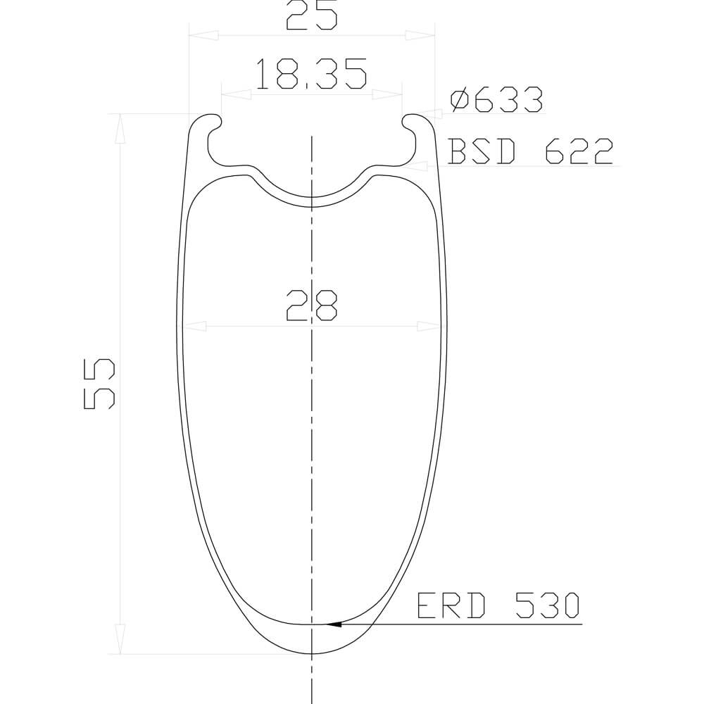 AERO 55 Disc 1487g